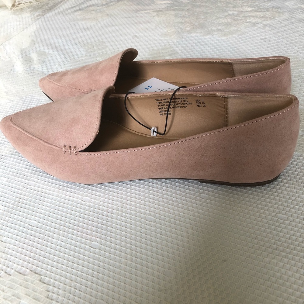 💖 TIME AND TRU FLEATHER FLATS💖